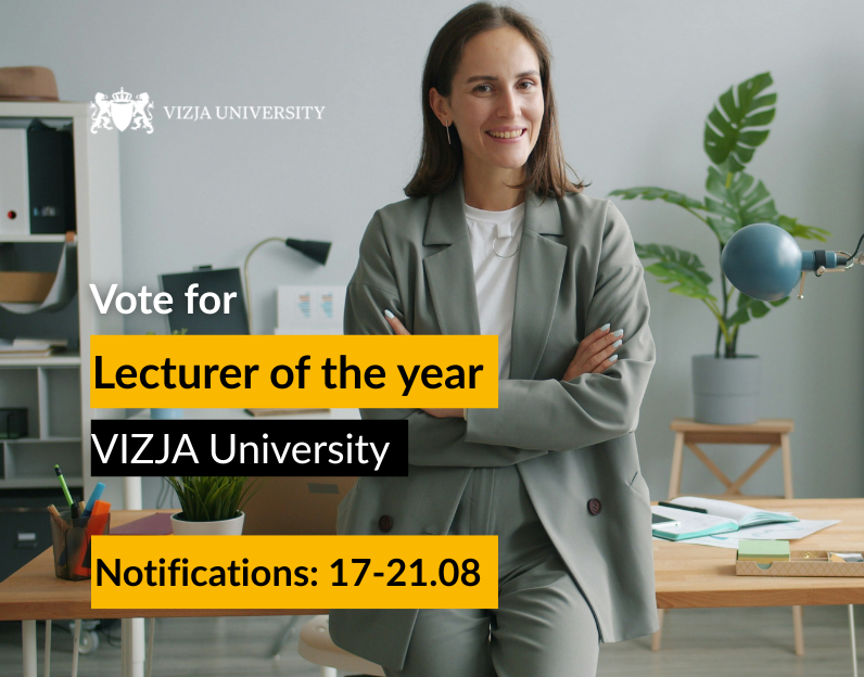The third edition of the VIZJA University Lecturer of the Year Poll is now underway.