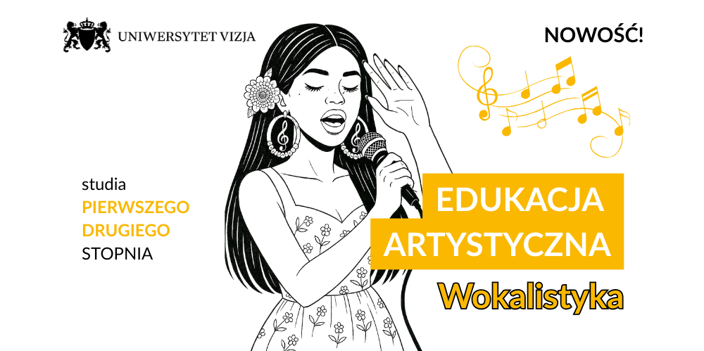 Rysunek studentki kierunku edukacji artystycznej na Uniwersytecie VIZJA.