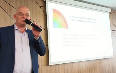 Ivo Matser gościł w AEH w ramach projektu “International Classroom”