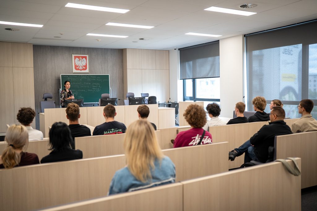 Wizyta i zajęcia uczniów Liceum Ogólnokształcącego